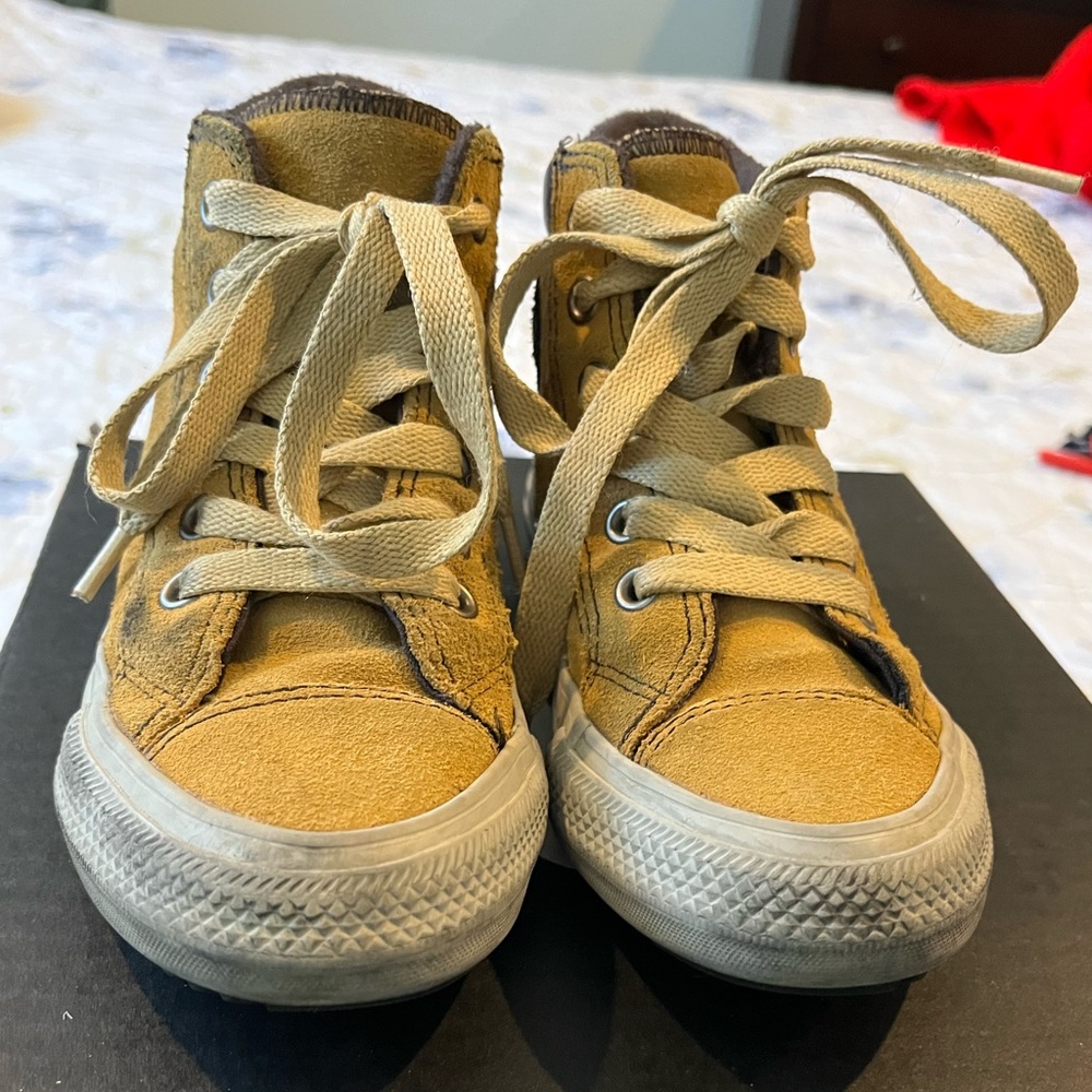 Converse suede high-tops